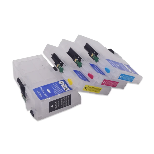 Empty Refill Ink Cartridge No Chip for Brother LC421 LC462 LC492 LC432  LC411 LC401 MFC-J1010DW J1050DW J1140DW