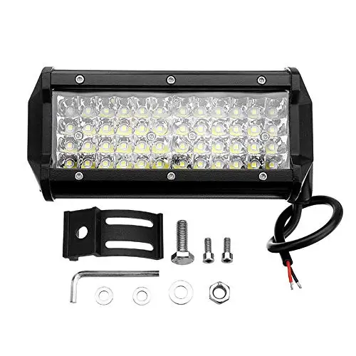 

7 Inch 144W Combo Led Light Bars Spot Flood Beam for Work Driving Offroad Boat Car Tractor Truck 4x4 SUV ATV 12V 24V