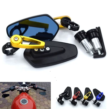 

Universal Motorcycle Rearview Mirror 7/8 "22mm Handlebar Moto mirror for BMW F800GS F800R F800GT F800ST F800S F700GS F650GS