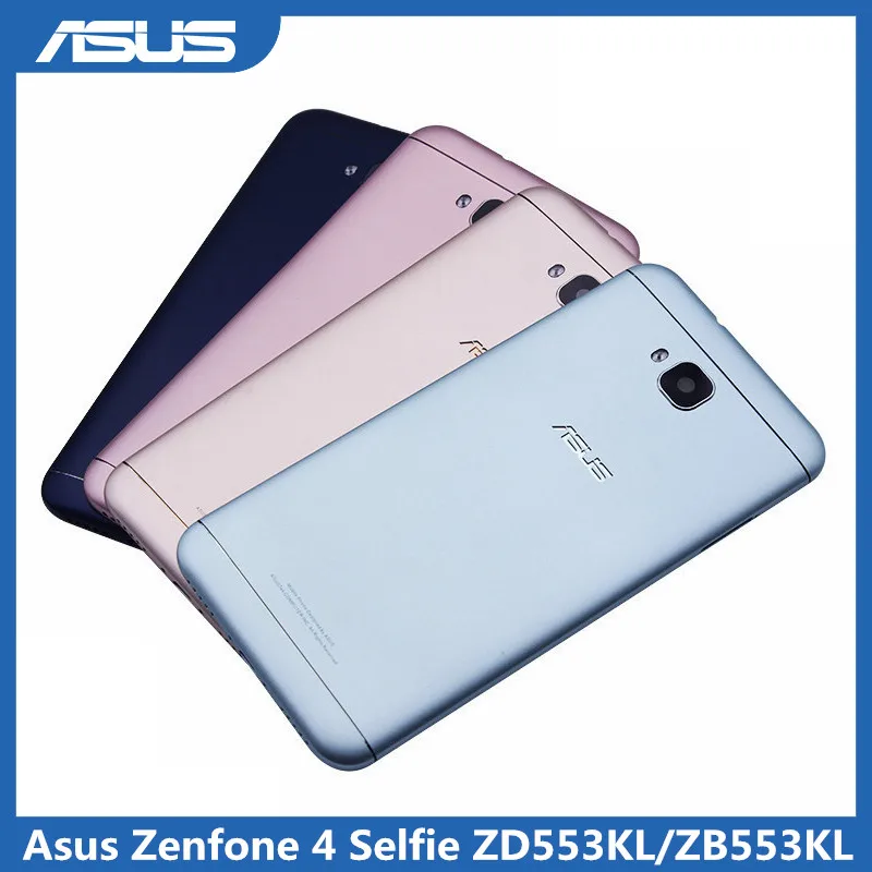 Крышка батарейного отсека ASUS для Asus Zenfone 4 Selfie ZD553KL ZB553KL задняя крышка корпуса Zenfone4