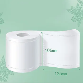 

12 Roll 4-ply Ultra Strong Toilet Paper Roll Bath Bathroom Tissue Soft White for Home LAD-sa