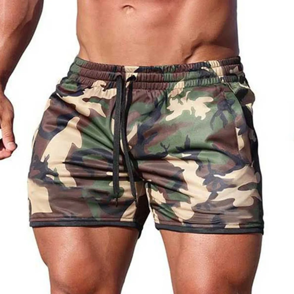 Мужские спортивные шорты Повседневные Дышащие тренировочные штаны для