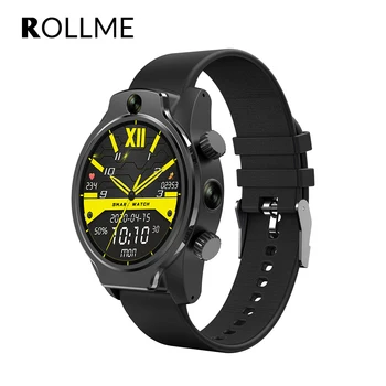 

4G LTE Rollme S08 Smart Watch 8MP Camera GPS IP68 Waterproof 1.69inch 1360mAh Battery Heart Rate Face ID S08 SmartWatch