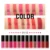 LAMUSELAND Mini 12 Color Matte Lip Gloss Жидкая Помада Легко Носить С Собой Матовая Долговечная Антипригарная Чашка maquillaje TSLM1