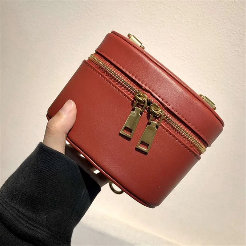 

2020 Fashion Women Bucket Bag Vintage Messenger Bag High Quality Retro Small Shoulder Bag Simple Crossbody Bag Tote