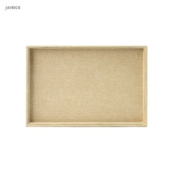 

Jewelry Display Board Multi-function Tray Storage Retro Watches Earrings Brooch Bracelets Container For Jewelry storage