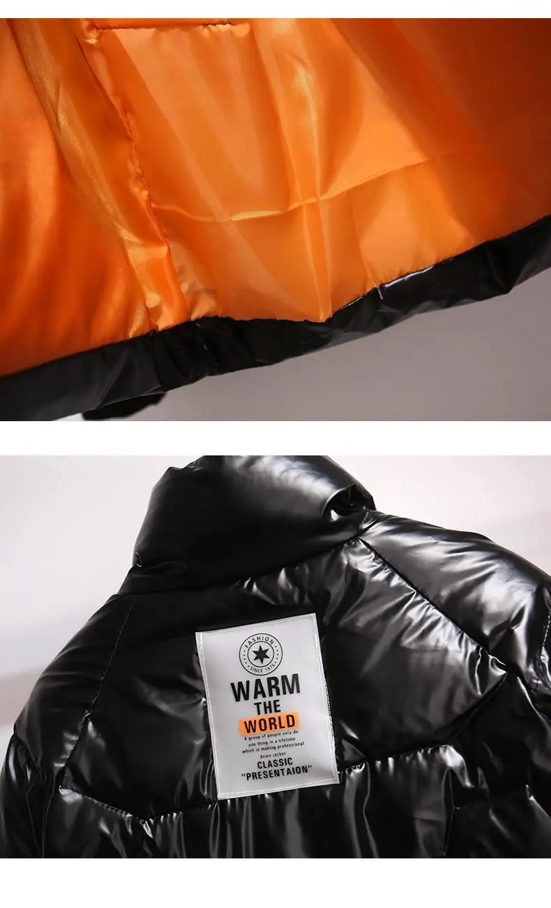 Winter Jacket Women 2021 New Glossy Down Cotton Coat Winter Warm Down Jacket Parkas Thick Warm Cotton-Padded Coat Outwear Female Winter Jacket Women 2021 New Glossy Down Cotton Coat Winter Warm Down Jacket Parkas Thick Warm Cotton-Padded Coat Outwear Female