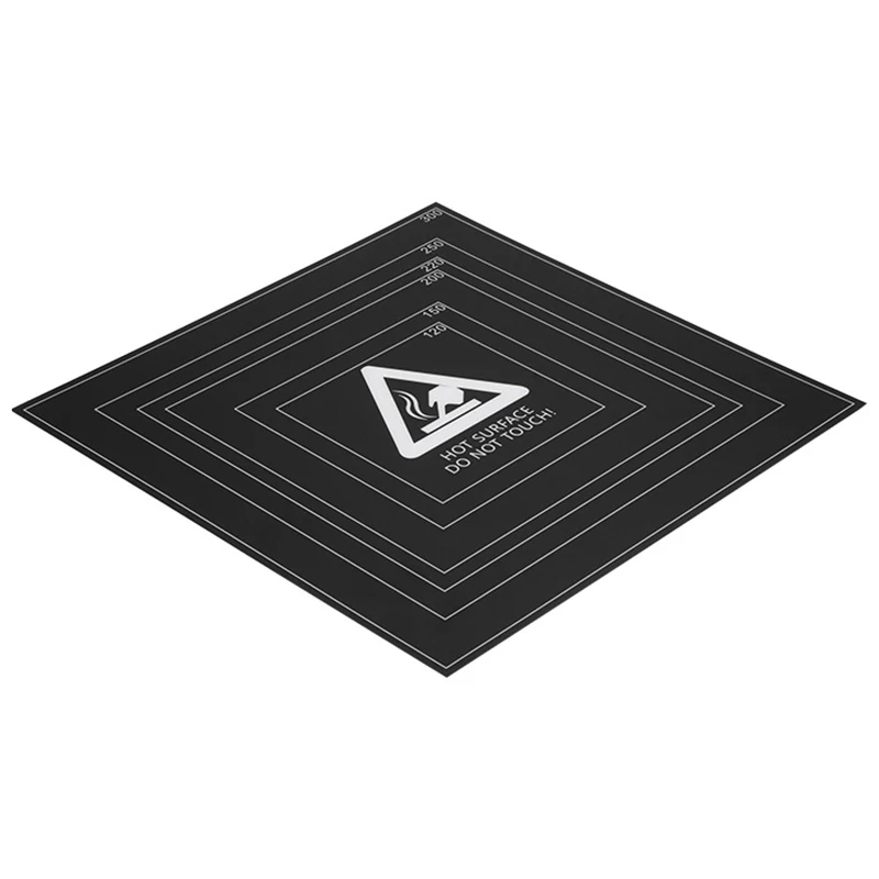 Горячая-Защитная печатная наклейка для платформы 310x310x0,5 мм с подогревом кровать пленочная Лента 3D принтеры запчасти аксессуары(белый