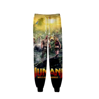 

2019 Jumanji Pants men Hip Hop Pant Trousers Kpop Fashion Casual High Quality Casual Slim Jumanji Pants for men streetwear