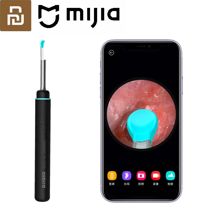 Bebird M9 Pro Wireless Ear Cleaner Smart HD Visual Ear Stick Endoscope 300W Mini Camera Otoscope Borescope Ear Picker Tool Set
