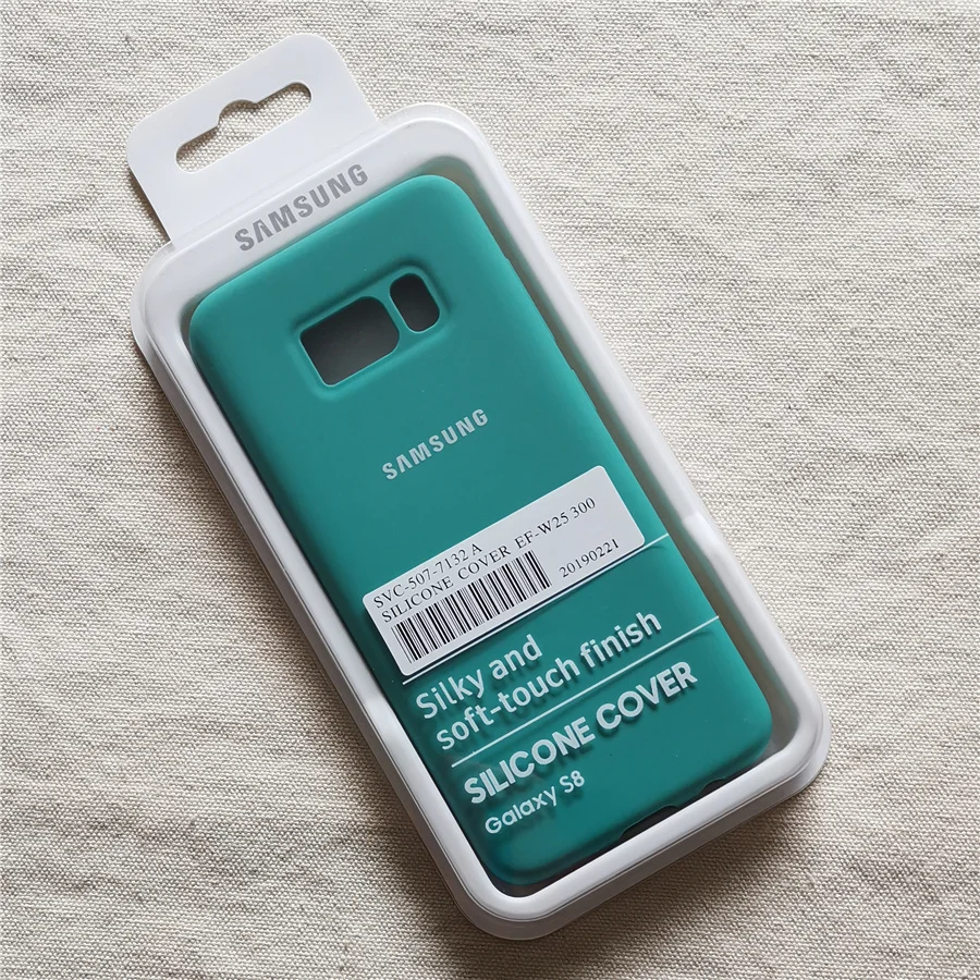 Чехол для samsung Galaxy S8 Plus Ofiice, жидкий силиконовый чехол, шелковистый корпус с сенсорным покрытием для S8+ S8 Plus с коробкой
