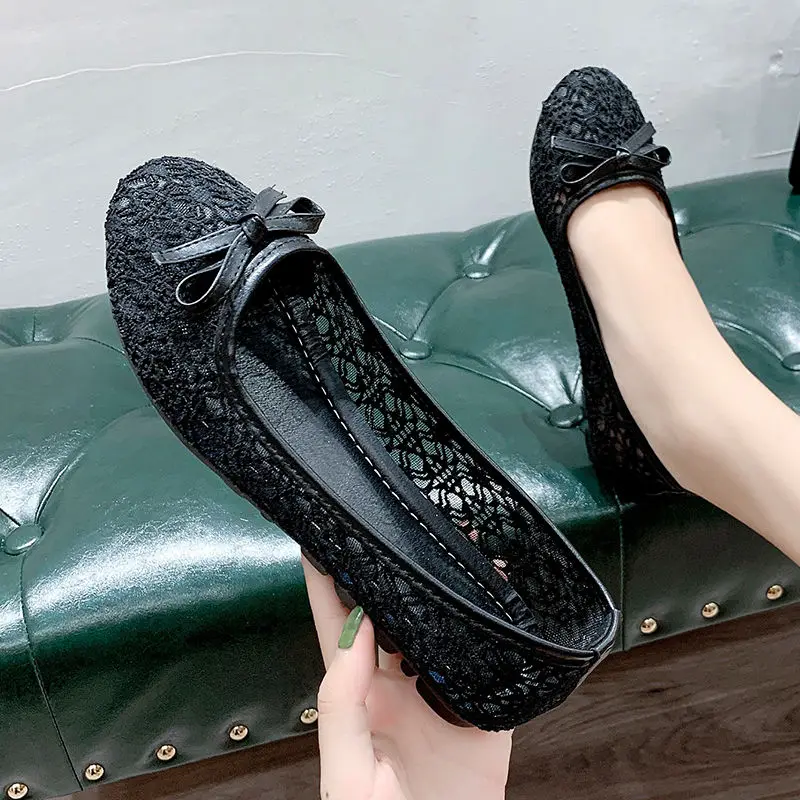 Women Casual Boat Shoes Ladies Slip On Ballet Flats Comfy Soft Zapatos Mujer Walking Footwear 2021 Autumn New Style Loafers