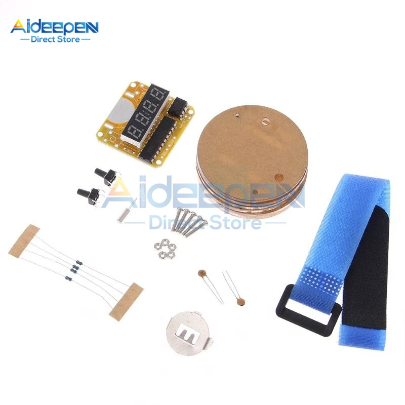 Kit Orologio Digitale Fai Da Te - Display LED Singolo Chip 3V
