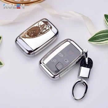 TPU PC Auto Chiave A Distanza Della Copertura di Caso Per Land Rover A9 Range Rover Sport Freelander 2 Evoque Per Jaguar XE XJ XF F-Type X-Tipo di C-X16