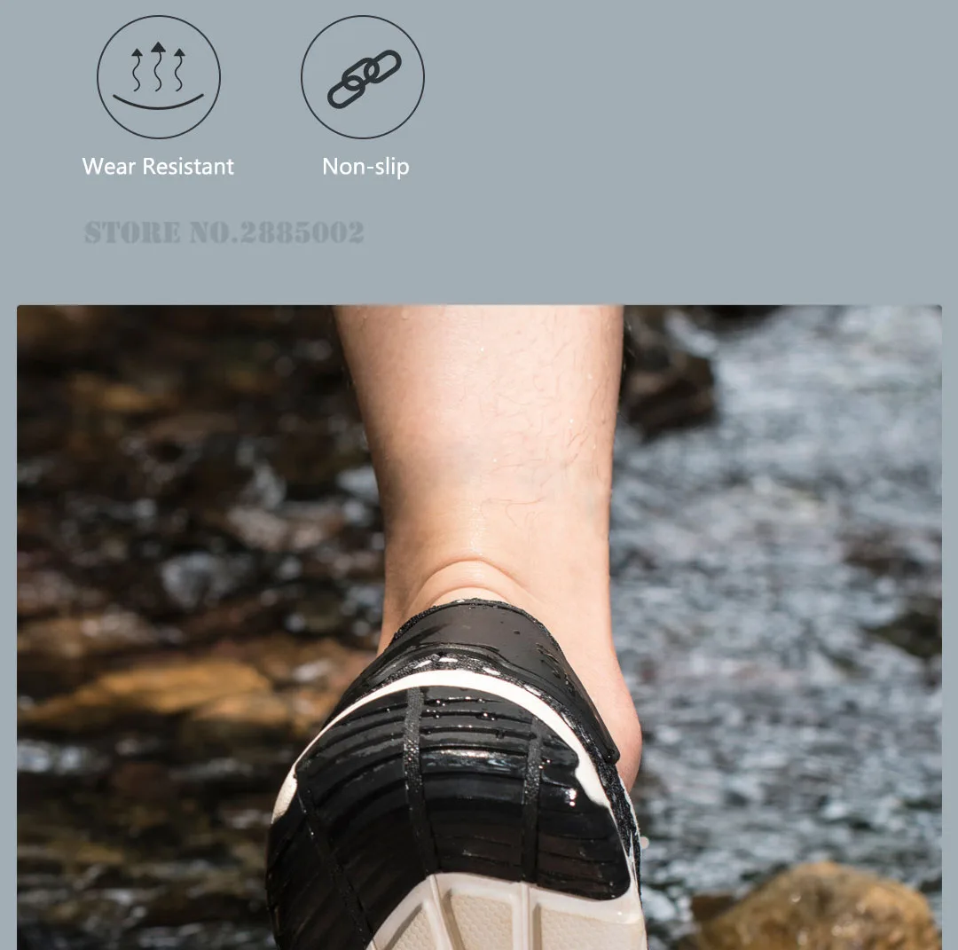 Xiaomi Mijia экстремальк Уличная обувь быстросохнущая Нескользящая амортизирующая легкая дышащая Повседневная Удобная прогулочная обувь для туризма