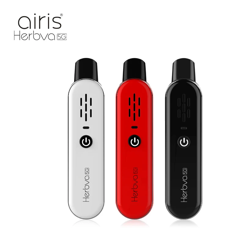  AIRISTECH Herbva 5G Dry Herb Vaporizer Portable Vape Pen Kit Temperature Control Ceramic Chamber E-