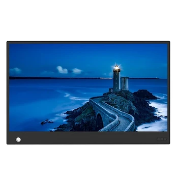 

13.3-Inch Portable Monitor Type-C HDMI 1080P HD Game External PressDisplay for Phones/PC/PS/Switch(EU Plug)