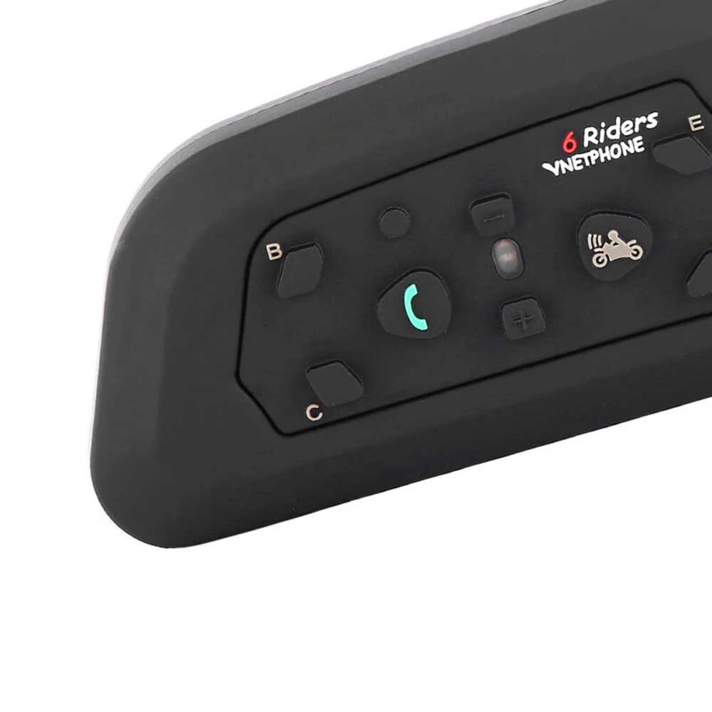 Черный пластиковый универсальный Bluetooth 1200 м длинная рация аксессуары для мотоциклов Bluetooth приемник зарядное устройство кабель