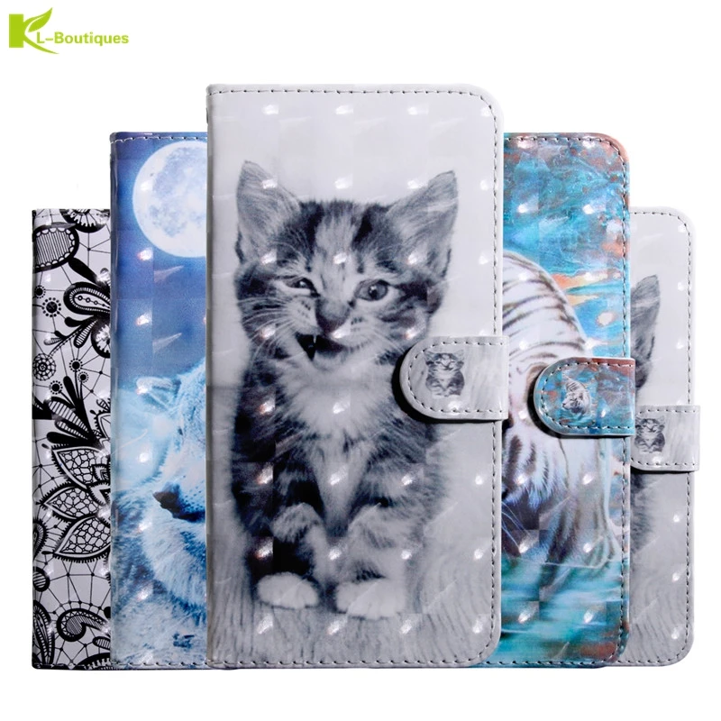

For Xiaomi Redmi Note 8 Pro Case Etui For Fundas Xiaomi Redmi Note 8 Pro Note8 Cartoon 3D Tiger Case Wallet Flip Leather Cover