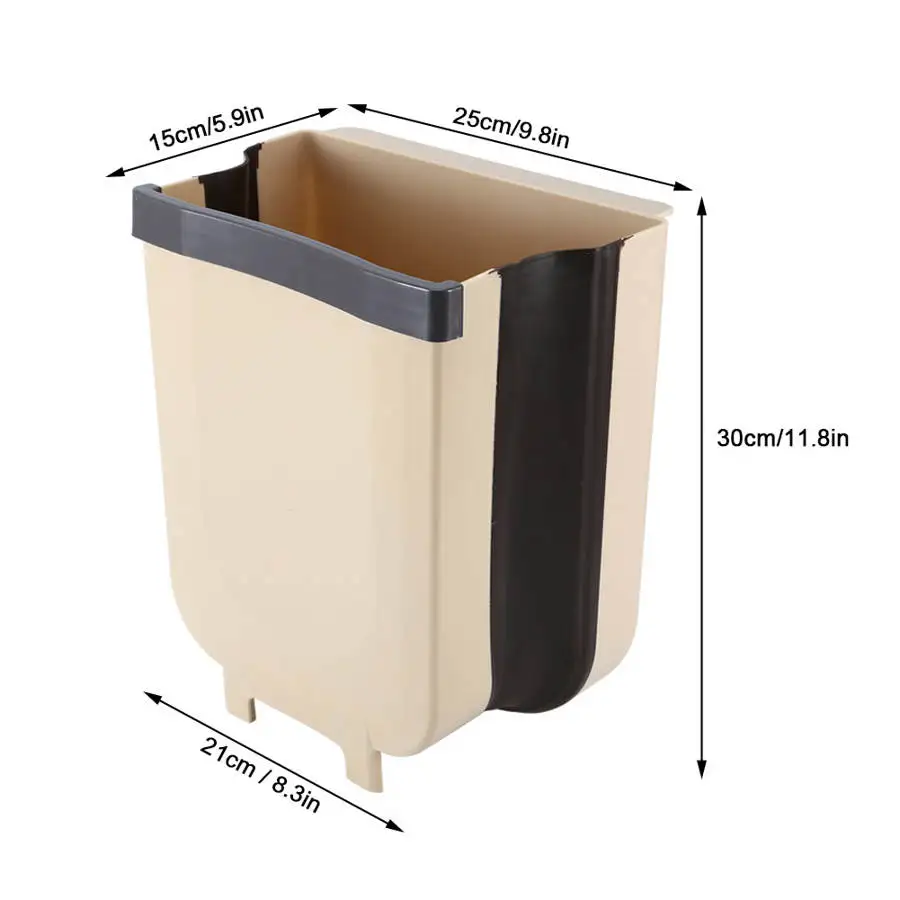 Кухонный мусорный бак складной легко установить мусорное ведро автомобиль для