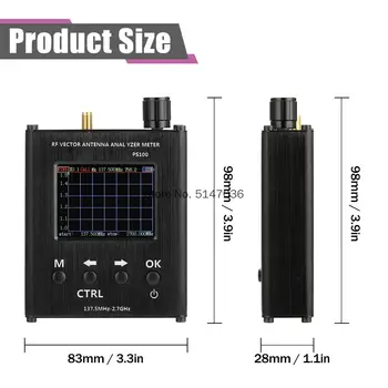 

N1201SA Antenna Analysis and Measurement Instrument Standing Wave Meter Talent Tester 137.5M - 2.7G Cross-border