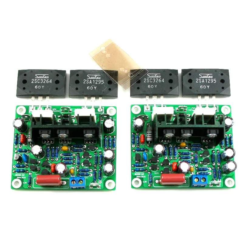 Lusya 2pcs MX50 SE  SANKEN Audio Power Amplifier 2.0 Channels 100W Amplificador Diy Kit Finished Module