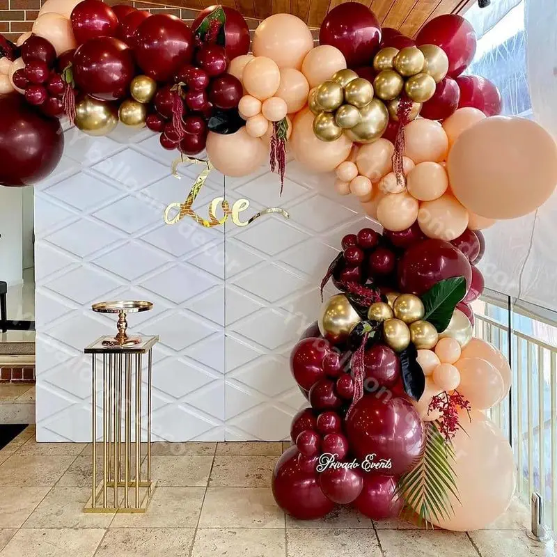 DIY Gold Latex Wine Skin Helium s Wedding Birthday Baby Shower Aristocratic Style Party Decor Supplies Kids Toy Globos | Дом и сад