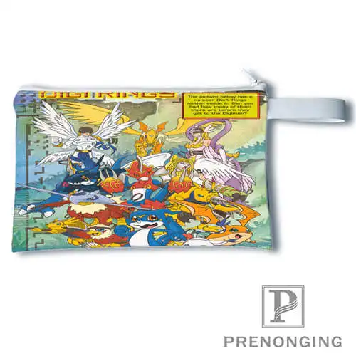Изготовленный На Заказ digimon(20)@ кошелек с рисунком, кошелек на молнии, нулевой кошелек, телефонные сумки для ключей, модный небольшой женский кошелёк#19-01-22-4-189 - Цвет: Coin Purse