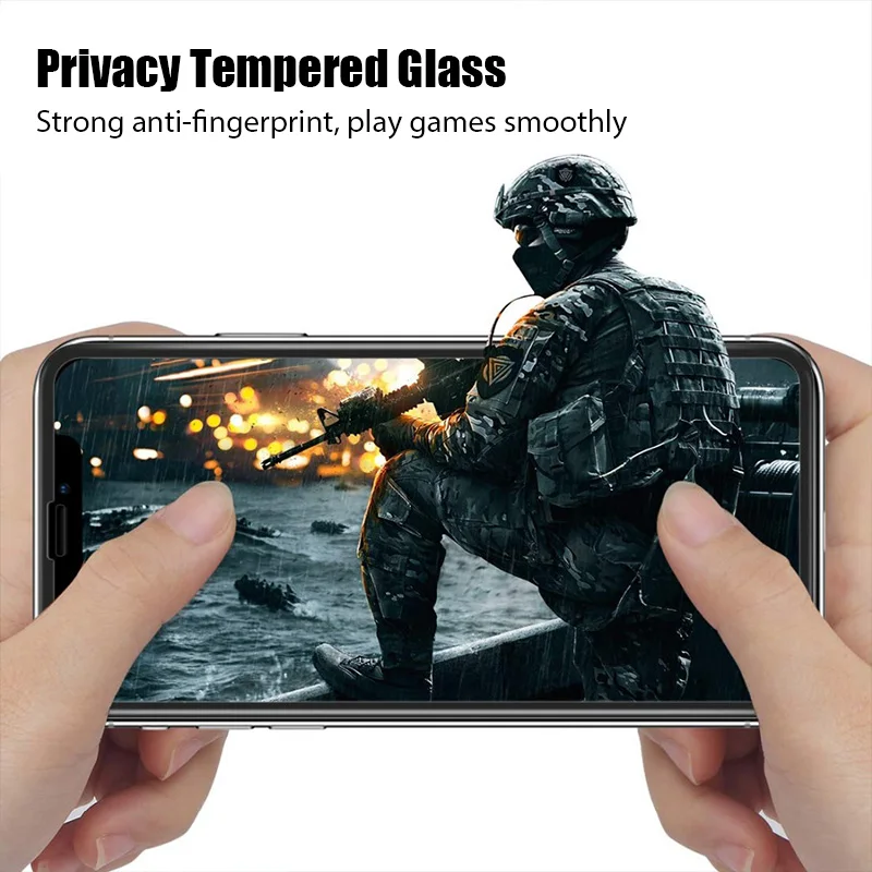 phone screen protectors Anti-spy Glass for Redmi Note 8 Pro 8T 8A Privacy Screen Protector for Xiaomi Redmi Note 10 9 7 Pro 9A 9C 9S 9T Tempered Glass mobile screen protector