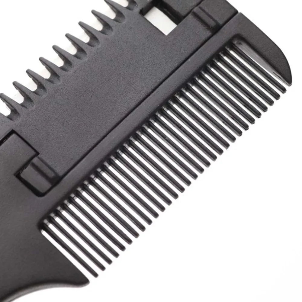 Double sided Cutting Knuckle Comb with Stainless Steel Double sided Blade Hair Styling Comb for Home 1 Double sided Cutting Knuckle Comb with Stainless Steel Double sided Blade Hair Styling Comb for Home 4