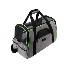 Собаки холст сетки Pet мешок открытый переноска портативный аксессуары путешествия складной спальный мешок на молнии Водонепроницаемая дышащая сумка