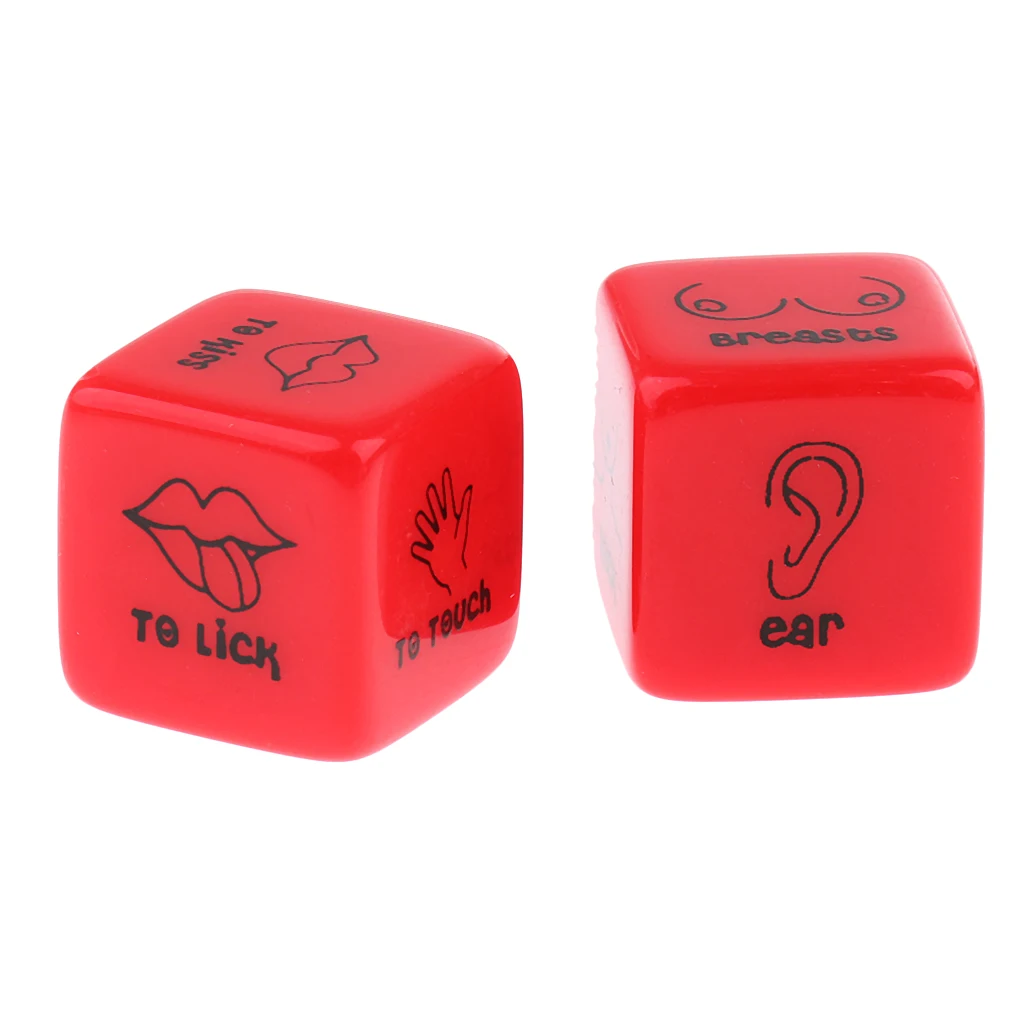 6-Sided Sex Dice, Novelty Game Spicy Gifts for Men Women Bachelor Bachelorette Parties