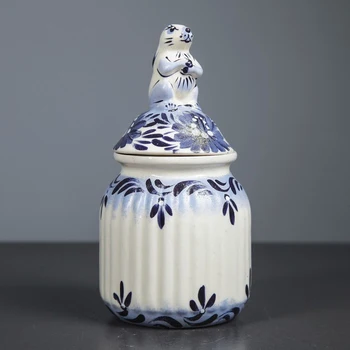 

Sugar bowl "Rabbit", 500 ml, painting
