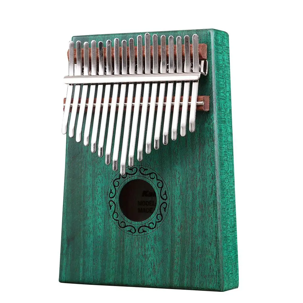 17 клавиш Kalimba большой палец пианино дети взрослые музыка перкуссионная