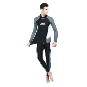 

Split Diving Suit Sunscreen Swimsuit Beach Surfing T-shirt Dive Skin Snorkeling Suit Sunscreen Slimming