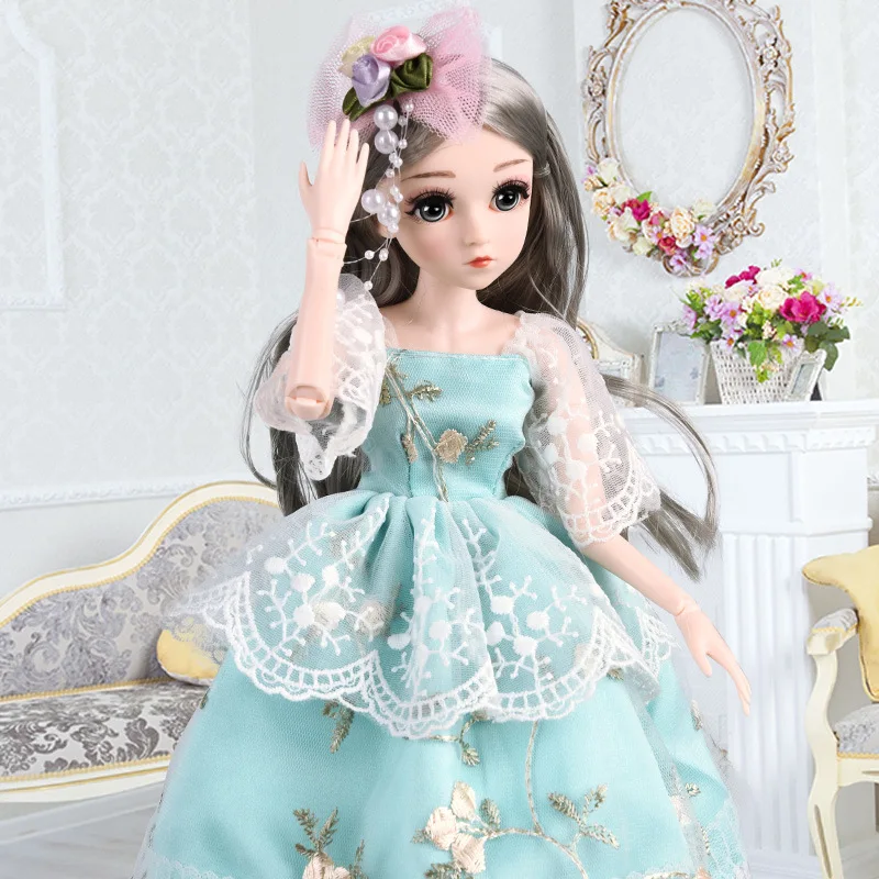Bjd кукла, 1/4 Sd куклы, 18 дюймов, 26, костюм для девочек, принцесса, серия, игрушки, лучший подарок для девочек - Цвет: F