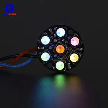 

diymore CJMCU 7 Bits 5050 RGBW LED Module with Integrated Driver Neutral White 4500K for Arduino