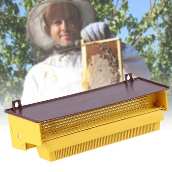 

Bee Pollen Trap Plastic Front-Mount Removable Ventilated Collect Pollen Beekeeping Accessory Tool VJ-Drop