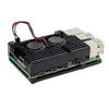 Latest CNC Aluminum Alloy Case Shell Enclosure Cooling Fan Heat sink for Raspberry Pi 4 ► Photo 2/5