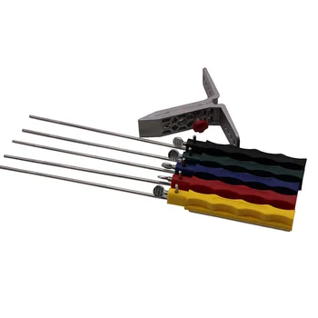 

5pcs/set Whetstone With Fix-Angle Sharpening System Sharpening System Set Newest