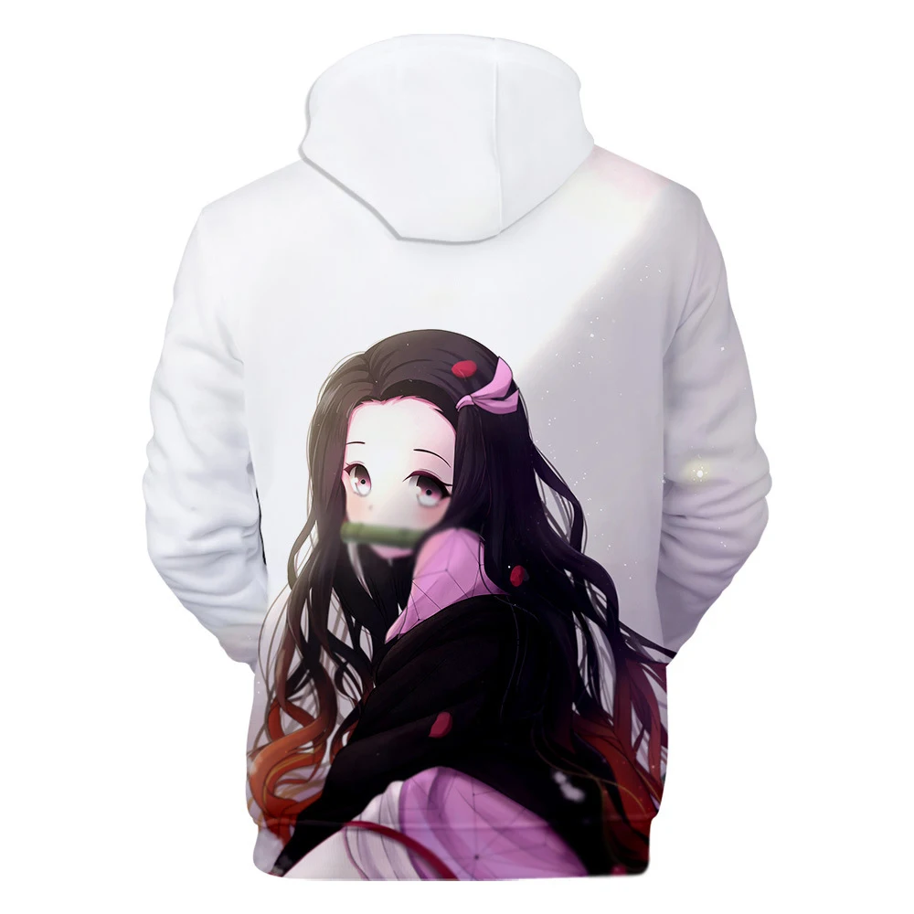Kimetsu no Yaiba Demon Slayer Tomioka Giyuu Kamado Tanjirou Agatsuma Zenitsu Kamado Nezuko Толстовка для мужчин и женщин толстовки пуловер