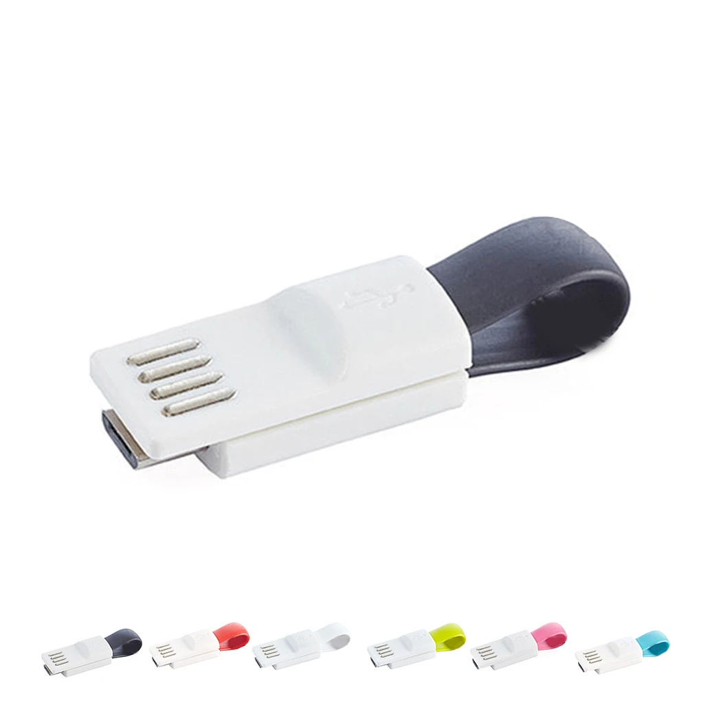 9 см мини Магнитный брелок микро USB Сменный кабель для Samsung/Xiaomi 4X Синхронизация