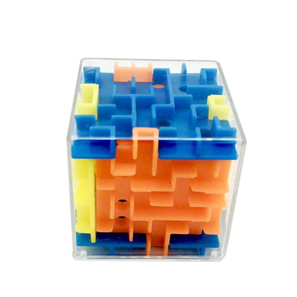 3d Cube Rotating Ball Maze 3d Cube Puzzle Early Learning Brain Teaser  Educational Puzzles Maze Toy For Adults Children - Puzzles - AliExpress