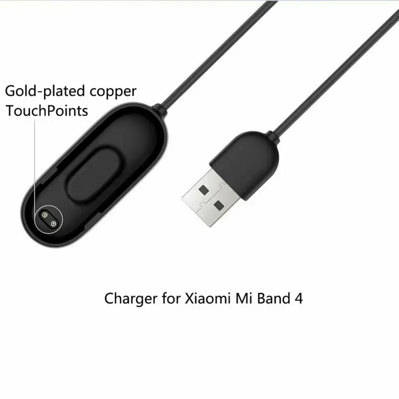 Charger Adapter Wire For Xiaomi Mi Band 5 4 Miband 3 2Smart Wristband Bracelet Mi Band 5 Charging Cable Band3 USB Charger Cable