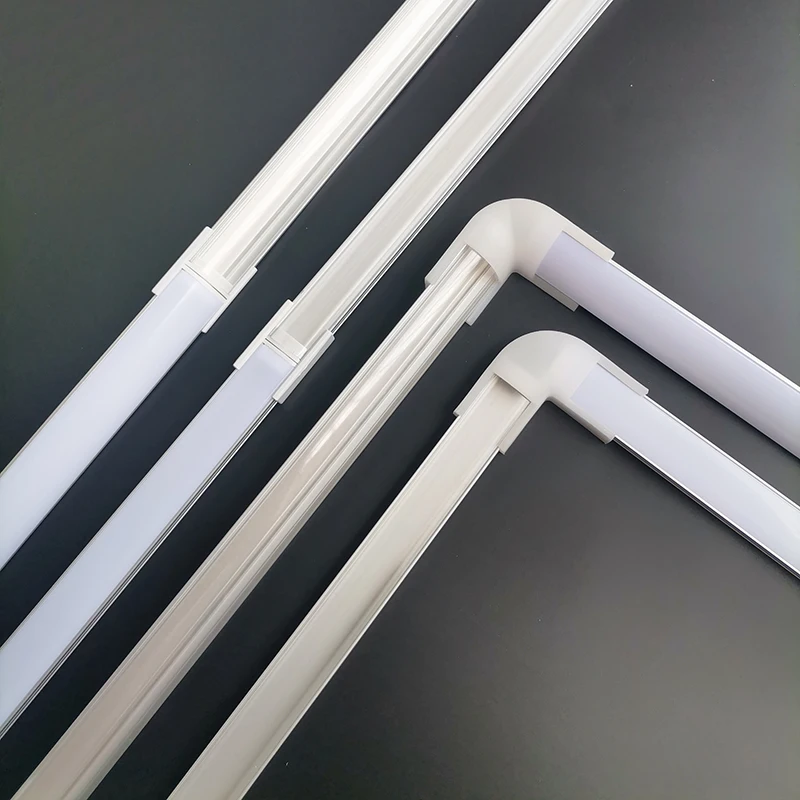 Aluminium Profile Channel Holder 10-20pcs/lot 1M U/V Shape for LED Strip Light Bar Under Cabinet Lamp