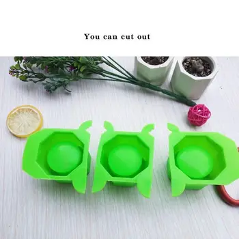 

Silicone Mold Geometric Polygonal Concrete Flower Pot Vase Cup Silicone Mold