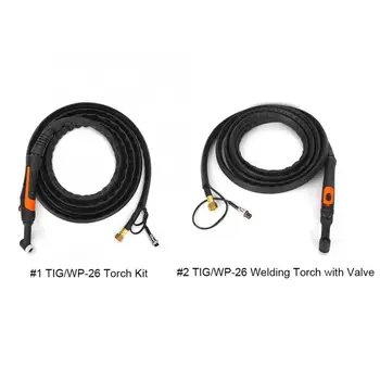 

TIG/WP-26 Arc Welding Kit Air-Cooled Welding Torch with Complete Accessories