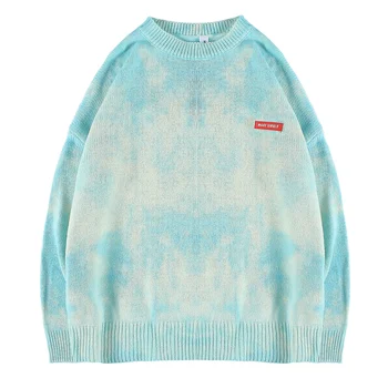 

Men's Jumpers Fine Knitted Sweater Pullover Crewneck Tops Soft Warmth Trend Retro for Young Boys Leisure Outdoor Autumn Winter