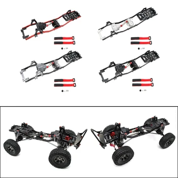 

313mm Wheelbase Prefixal Gearbox Chassis Frame Assembled Frame Chassis Kit for 1/10 RC Crawler Car Upgrade Accessories