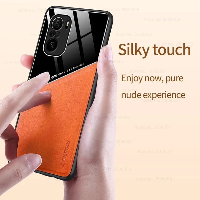 F3poco case skórzany texure uchwyt magnetyczny do samochodu pokrowce na pocophone little poco f3 f 3 5g pocof3 silikonowa rama odporna na wstrząsy coque 5